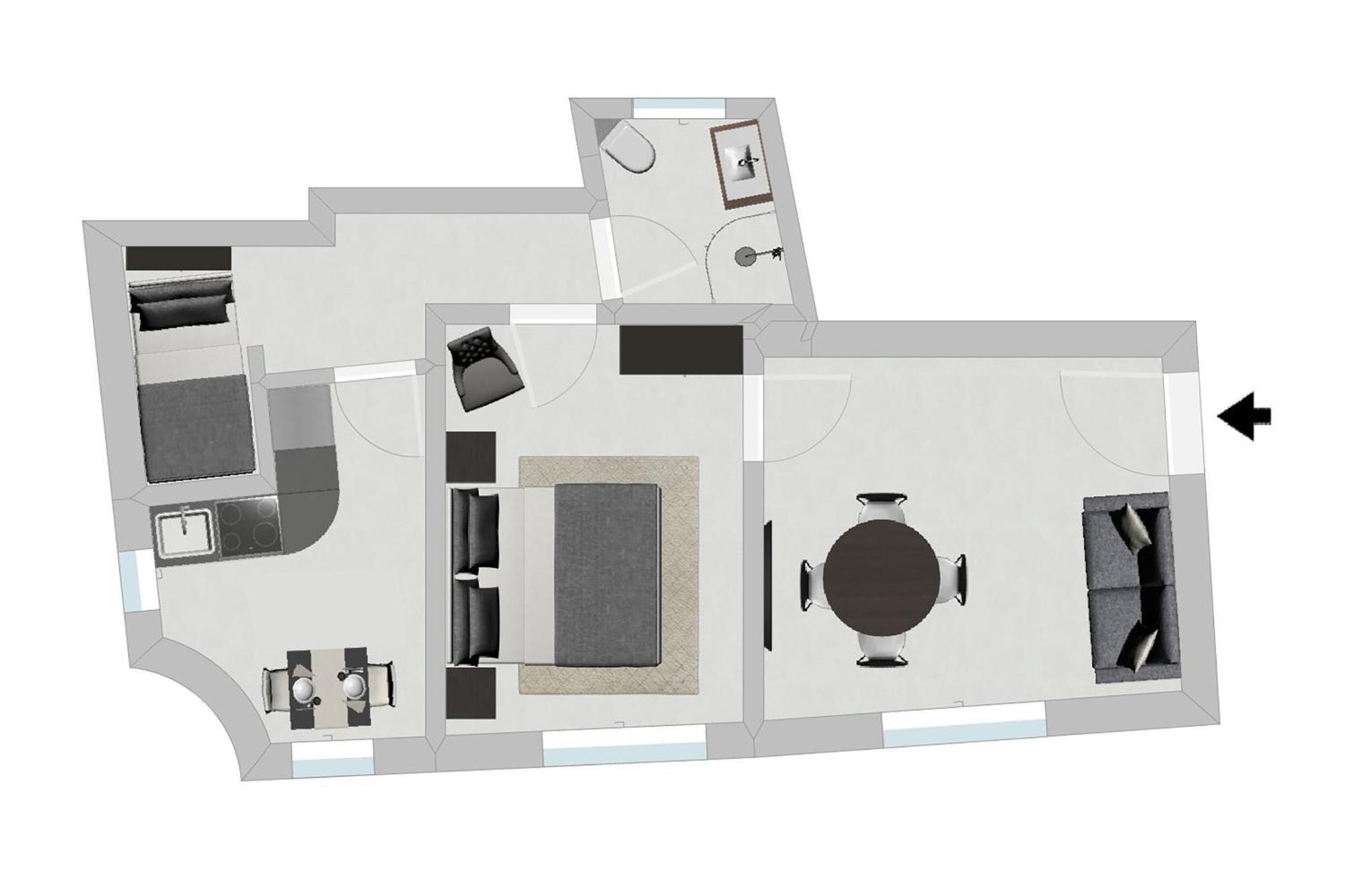 Feichter Hotel & Bistro Bolzano Oda fotoğraf